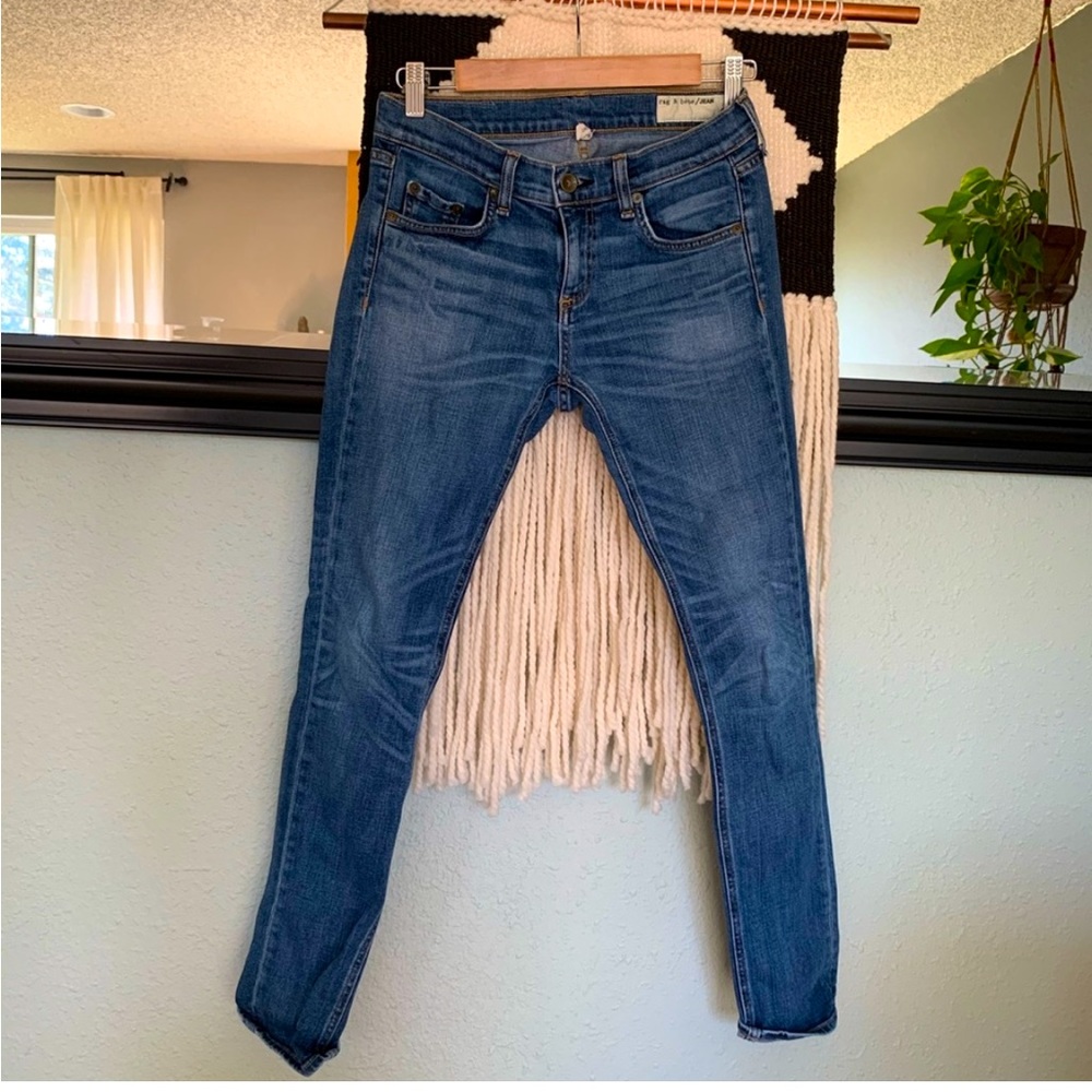 Rag & Bone The Dre blue jeans size 26